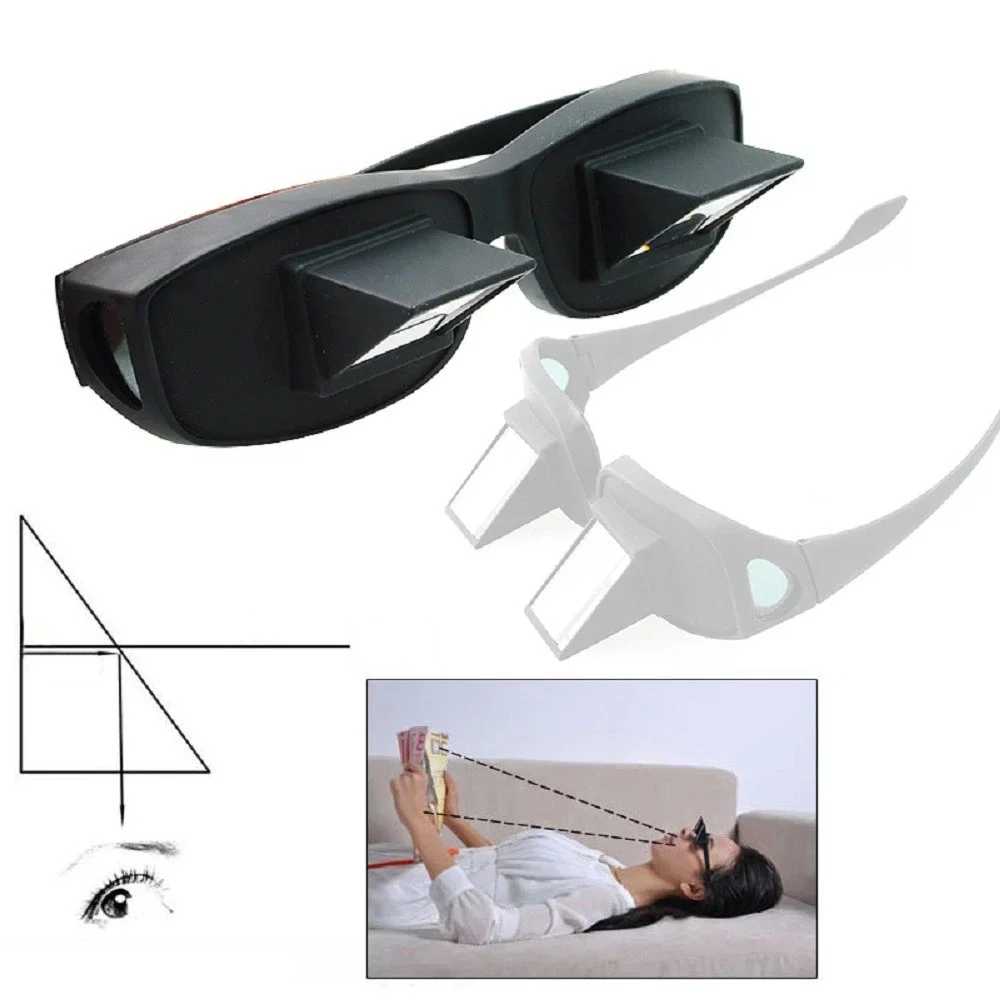 Bed Prism Horizontal Lazy Glasses For Laying Down Reading and Watching TV 4