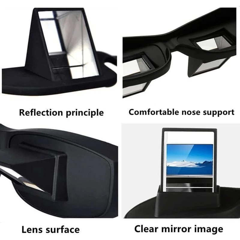 Horizontal Lazy Glasses Lying Down Bed Reading Watching Lazy Readers Glasses 2
